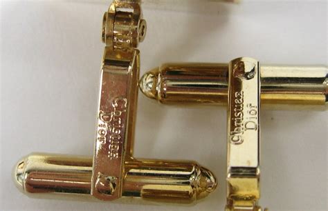 christian dior gold cufflinks|christian dior bracelet men.